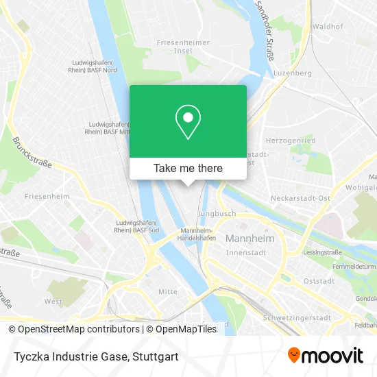 Карта Tyczka Industrie Gase