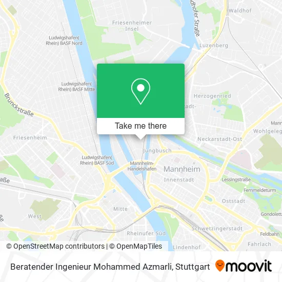 Карта Beratender Ingenieur Mohammed Azmarli