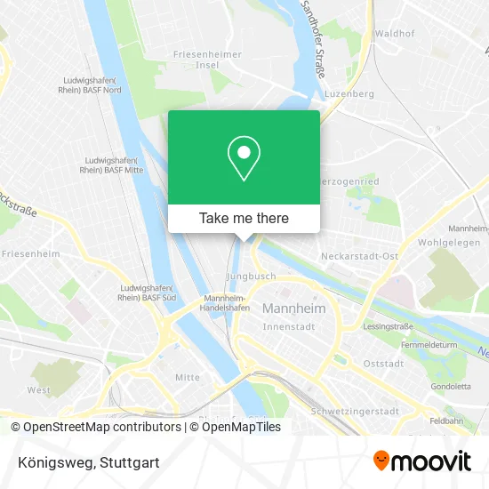 Карта Königsweg