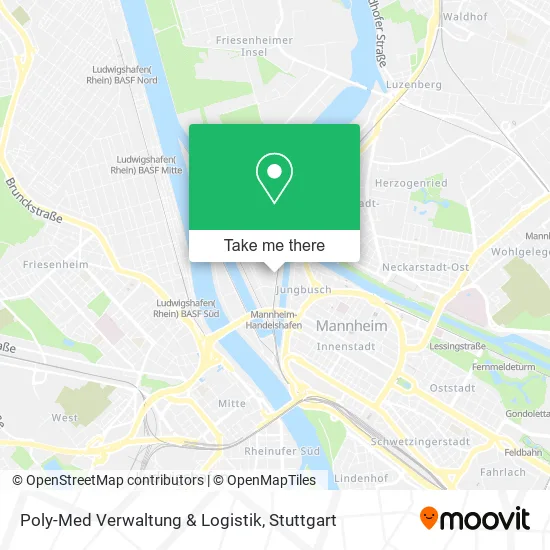 Карта Poly-Med Verwaltung & Logistik