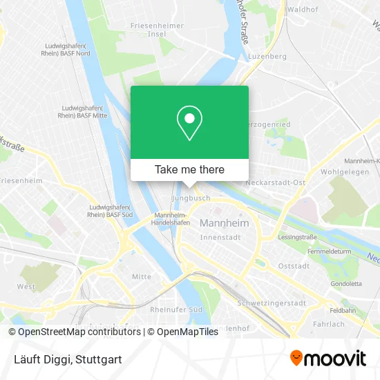 Карта Läuft Diggi