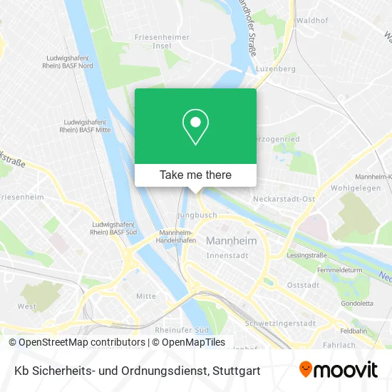 Карта Kb Sicherheits- und Ordnungsdienst