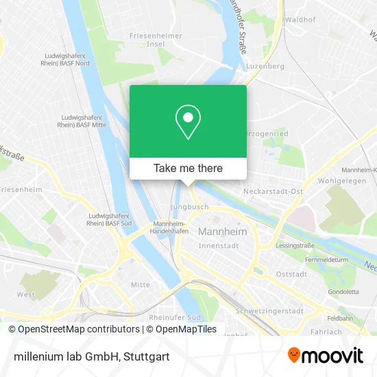 Карта millenium lab GmbH