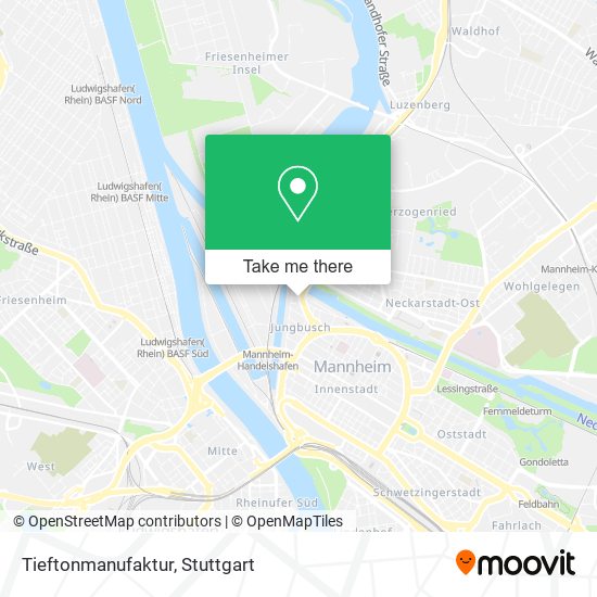Карта Tieftonmanufaktur