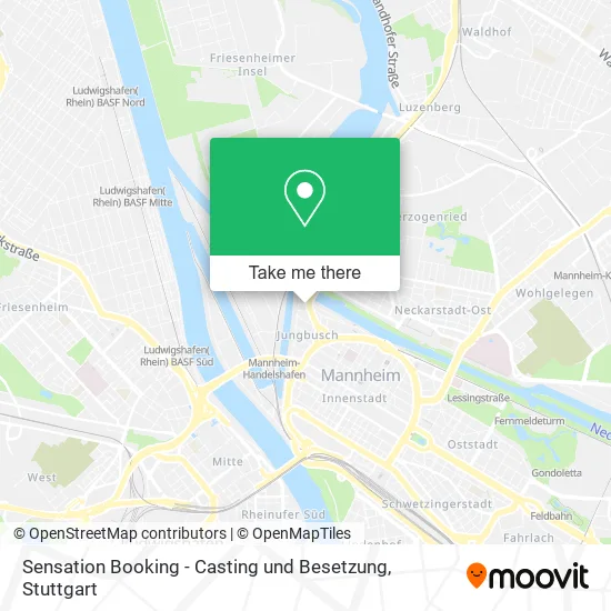 Sensation Booking - Casting und Besetzung map