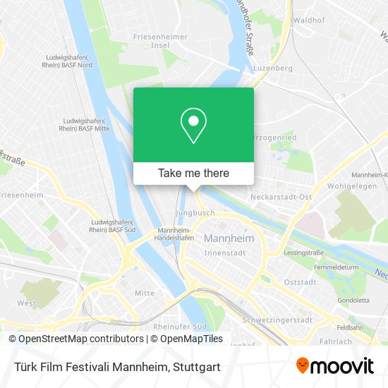 Türk Film Festivali Mannheim map