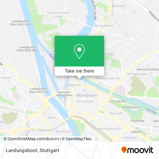 Карта Landungsboot
