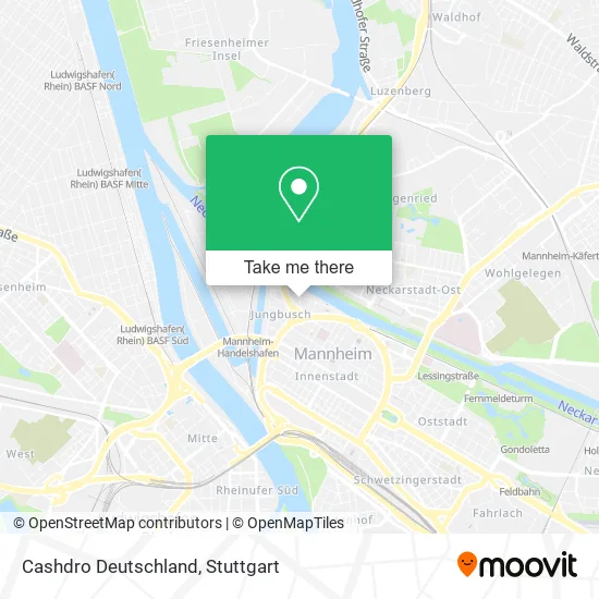 Карта Cashdro Deutschland