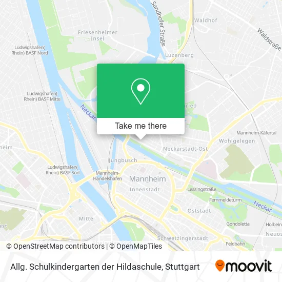 Карта Allg. Schulkindergarten der Hildaschule