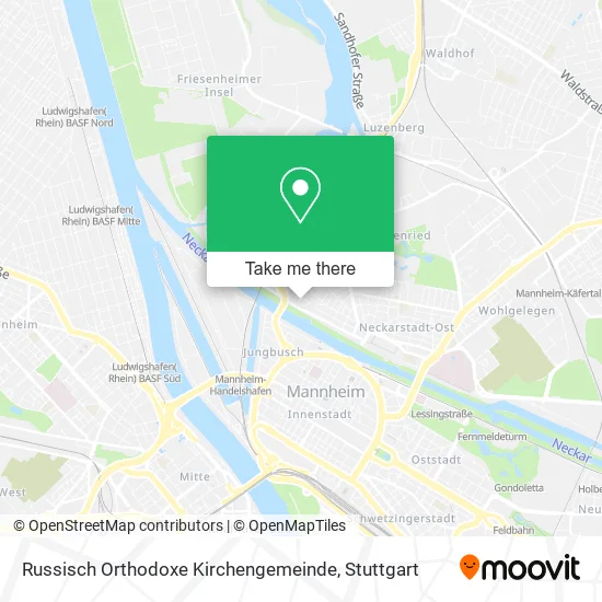 Карта Russisch Orthodoxe Kirchengemeinde