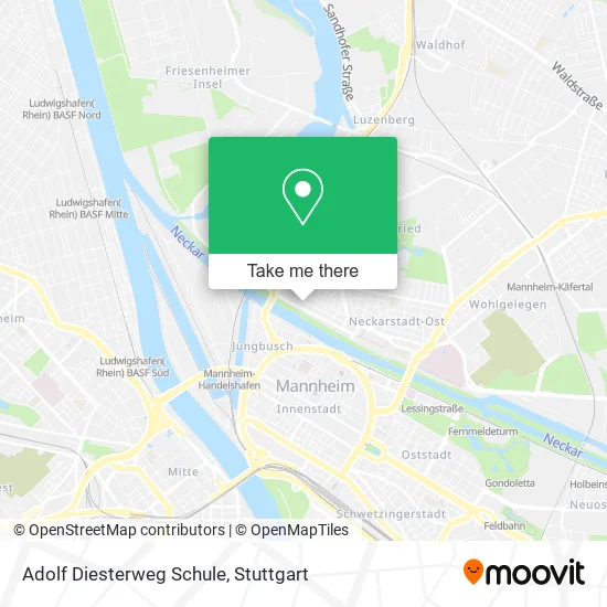 Карта Adolf Diesterweg Schule