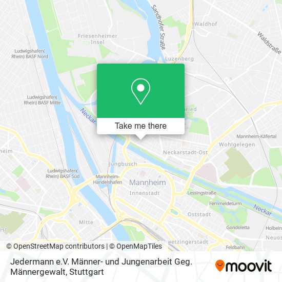 Jedermann e.V. Männer- und Jungenarbeit Geg. Männergewalt map