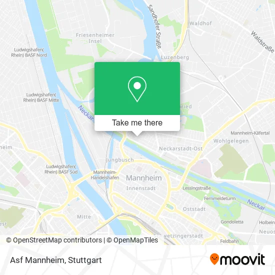 Карта Asf Mannheim