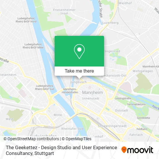 Карта The Geekettez - Design Studio and User Experience Consultancy