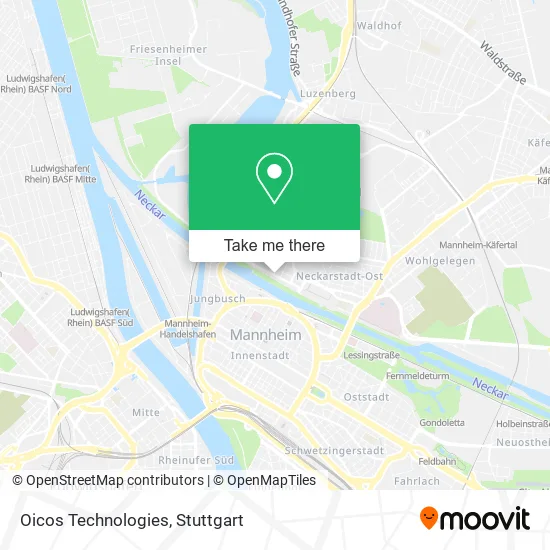 Карта Oicos Technologies