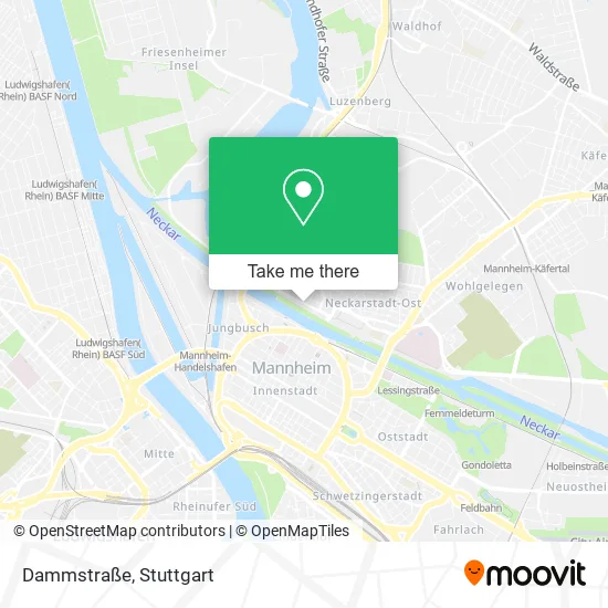 Карта Dammstraße