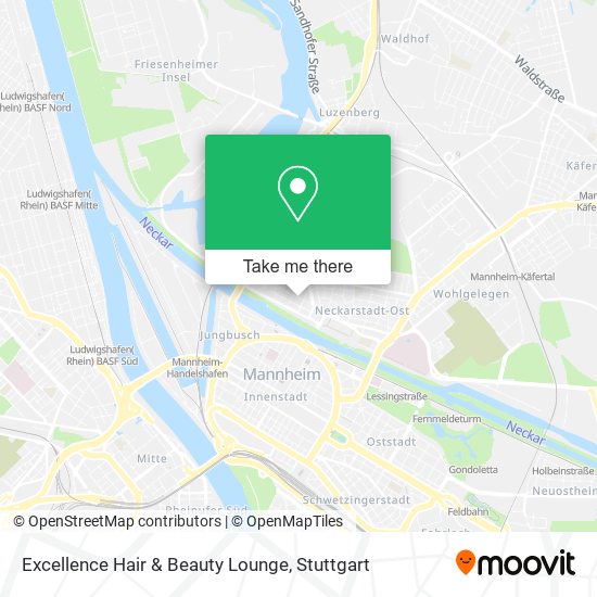 Excellence Hair & Beauty Lounge map