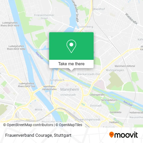 Карта Frauenverband Courage