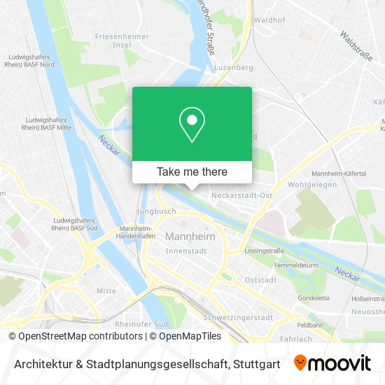Карта Architektur & Stadtplanungsgesellschaft