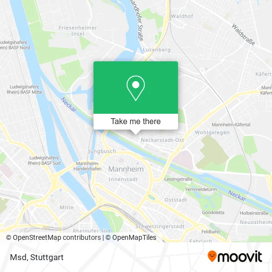 Карта Msd