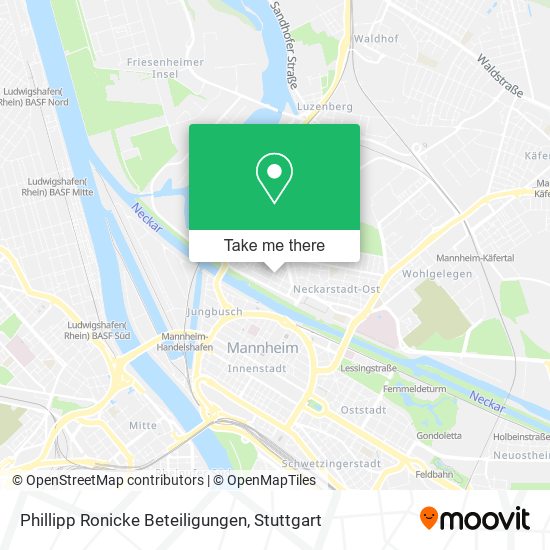 Phillipp Ronicke Beteiligungen map