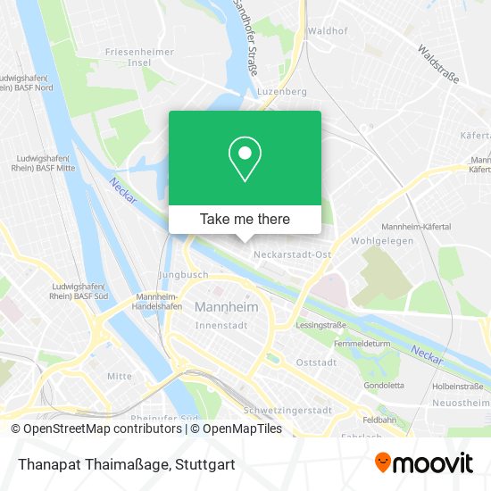 Thanapat Thaimaßage map