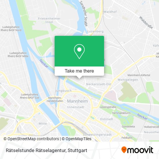 Rätselstunde Rätselagentur map