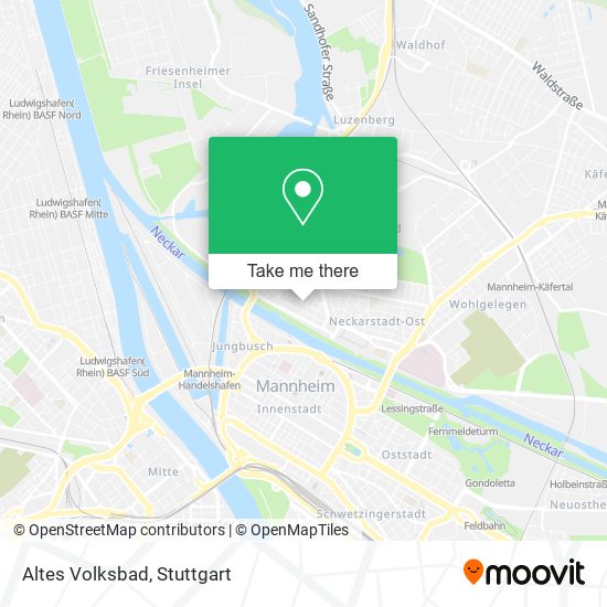 Altes Volksbad map