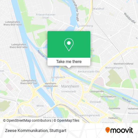 Карта Zeese Kommunikation