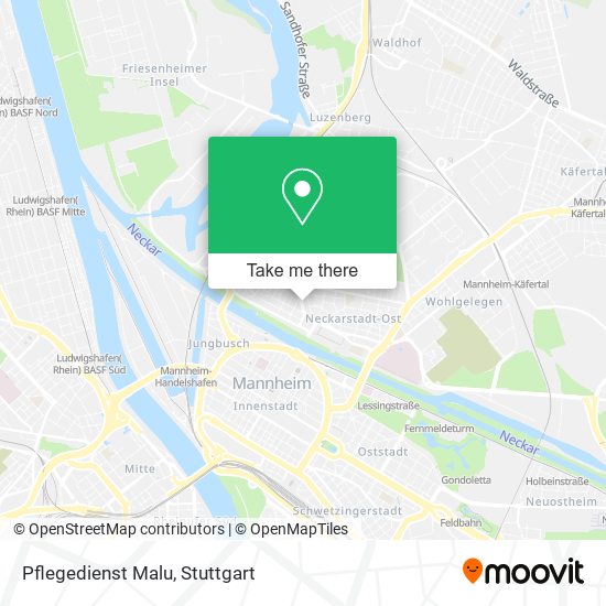 Карта Pflegedienst Malu
