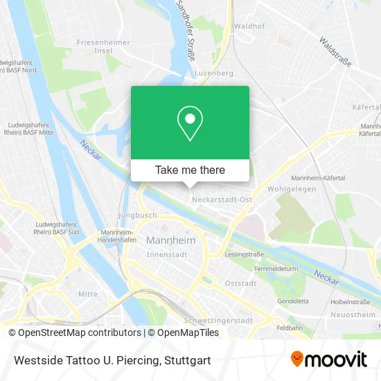 Карта Westside Tattoo U. Piercing
