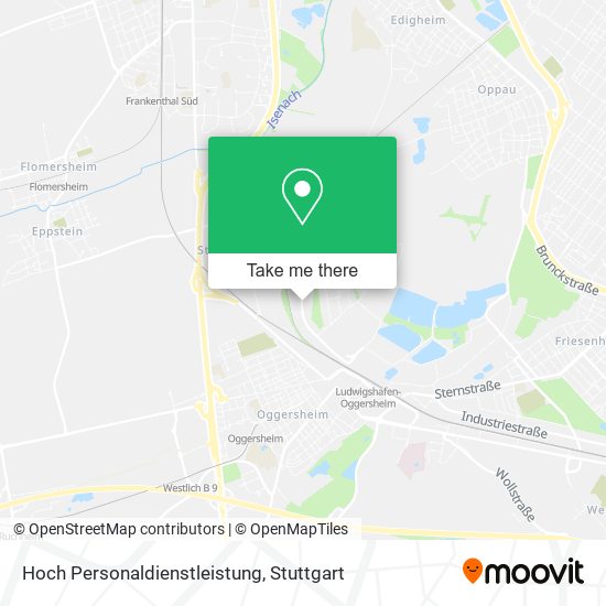 Hoch Personaldienstleistung map