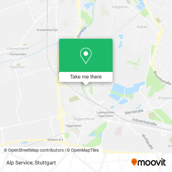 Карта Alp Service