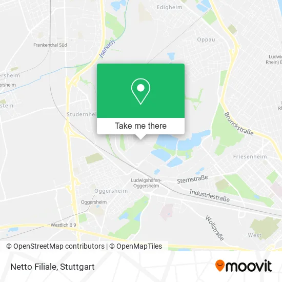 Карта Netto Filiale