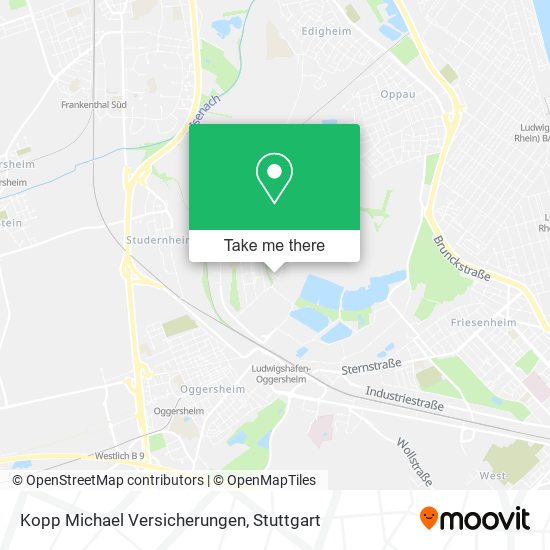 Kopp Michael Versicherungen map