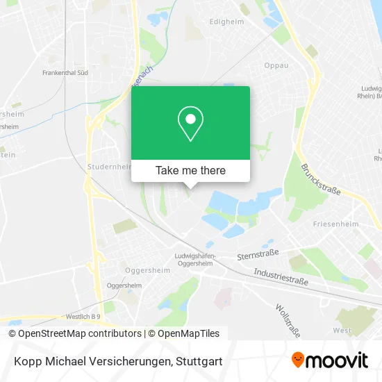 Карта Kopp Michael Versicherungen