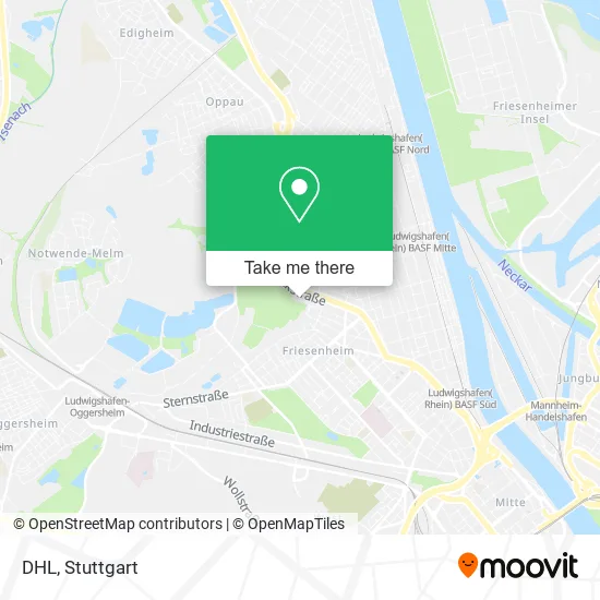 Карта DHL