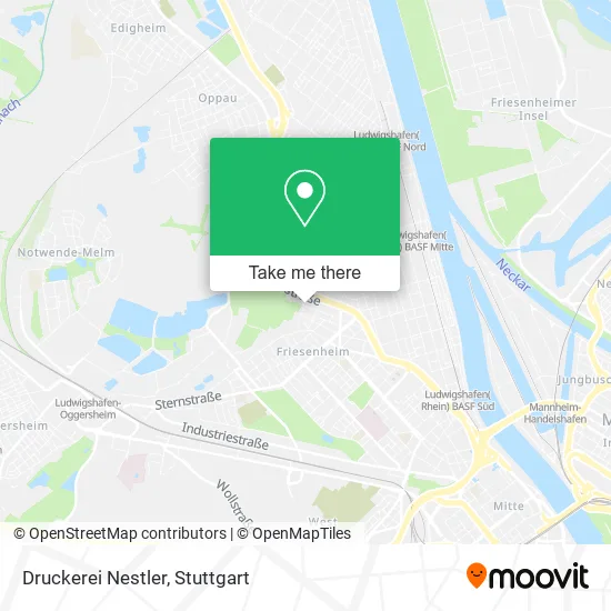 Карта Druckerei Nestler
