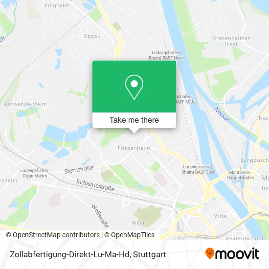 Карта Zollabfertigung-Direkt-Lu-Ma-Hd