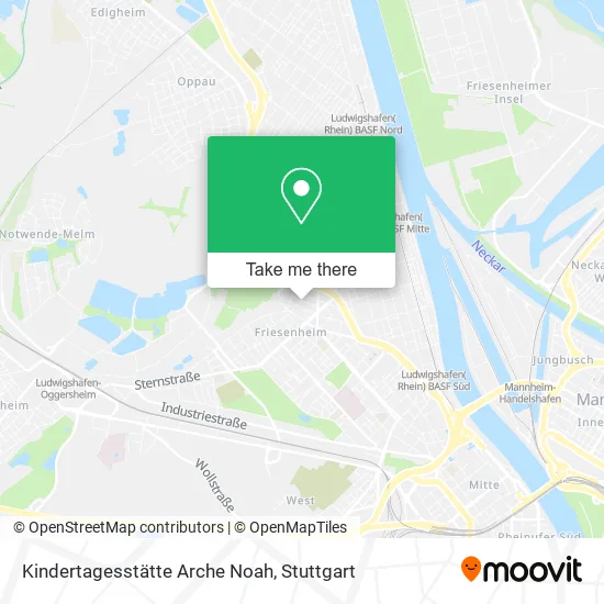 Карта Kindertagesstätte Arche Noah