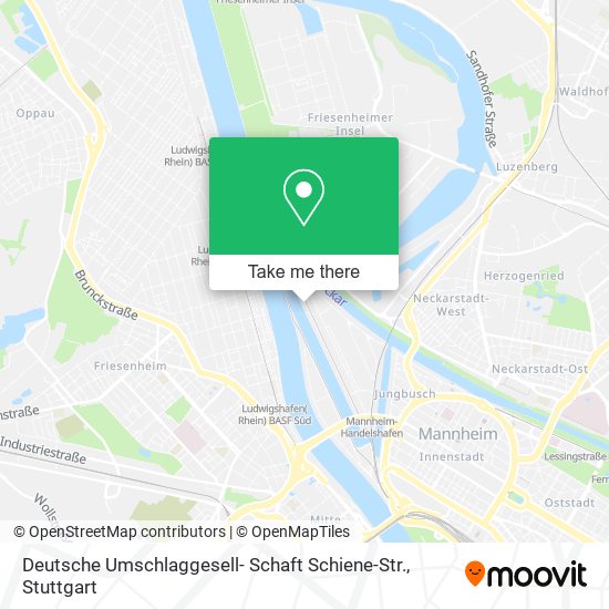 Deutsche Umschlaggesell- Schaft Schiene-Str. map