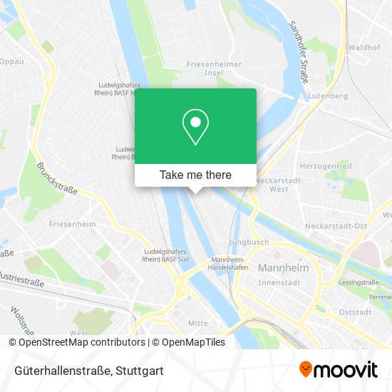 Güterhallenstraße map
