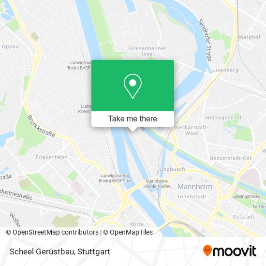 Scheel Gerüstbau map