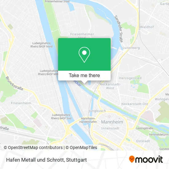 Карта Hafen Metall und Schrott
