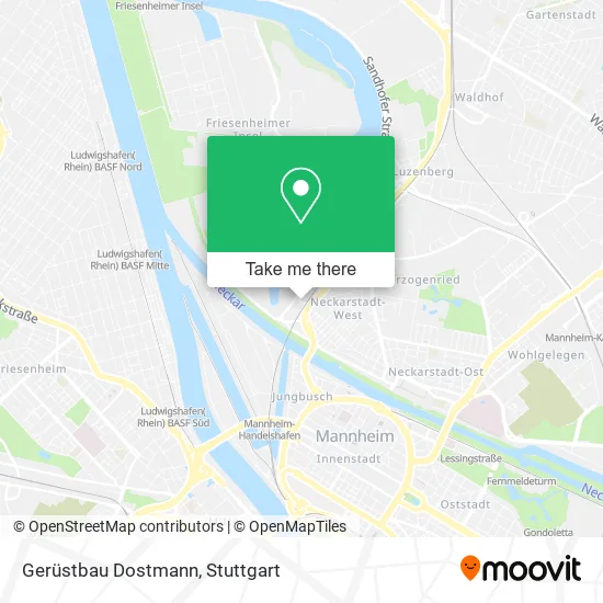 Карта Gerüstbau Dostmann