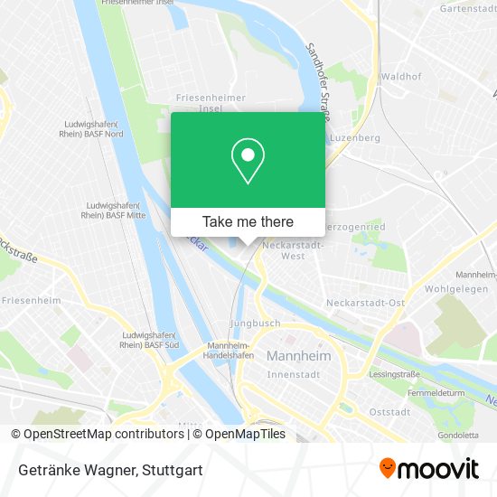 Getränke Wagner map