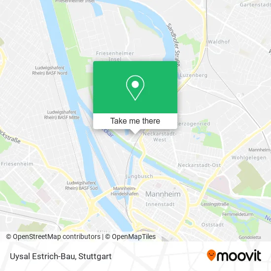 Карта Uysal Estrich-Bau