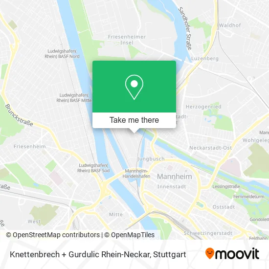 Карта Knettenbrech + Gurdulic Rhein-Neckar