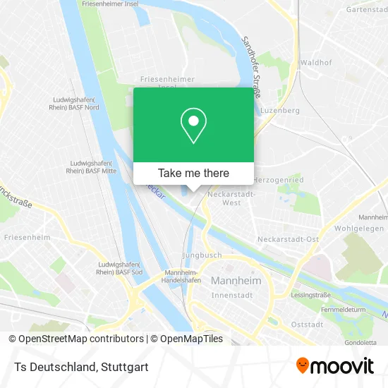 Карта Ts Deutschland