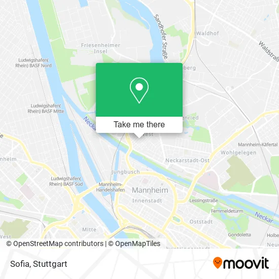 Карта Sofia